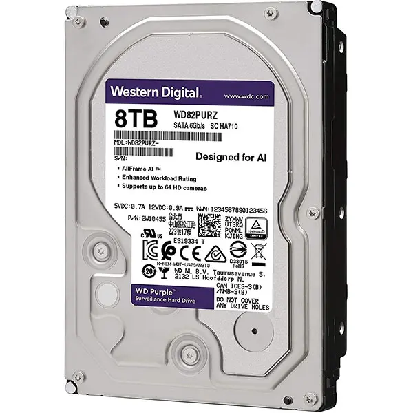 WD PURPLE SURVEILLANCE 8Tb
