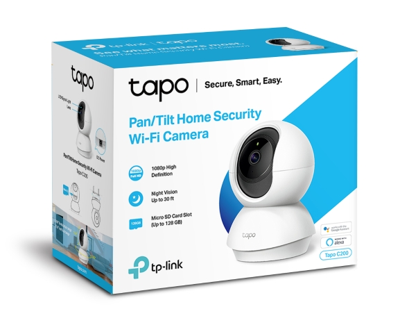 Tapo C200 Pan/Tilt Home Security Wi-Fi Camera