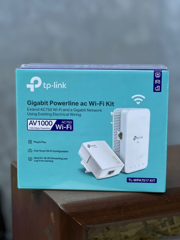 TP LINK WPS 7515 GIGABIT POWERLINE AC WIFI KIT
