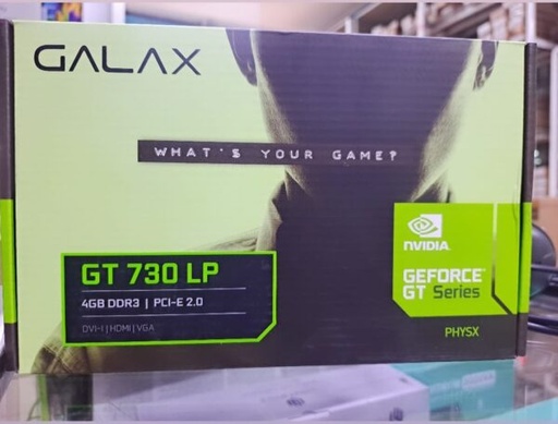 GALAXY GEFORCE-GT730 LP-DDR3 – 4GB GRAPHICS
