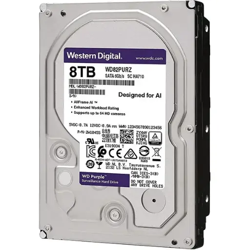 WD PURPLE SURVEILLANCE 8Tb