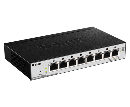 Dlink 8-Port Gigabit PoE Smart Managed Switch