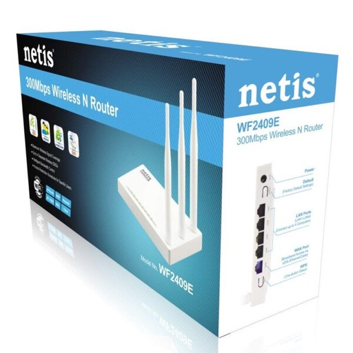 NETIS Wf2409E 300Mbps wirelss/N/router