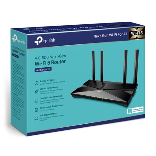 TP-Link AX1500 Wi-Fi 6/Router /TL-ARCHER AX10