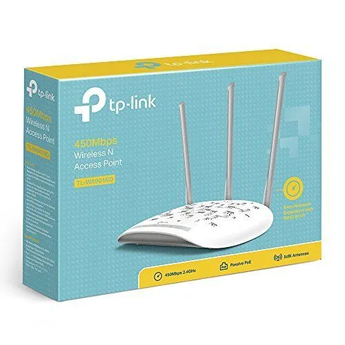 TP-Link TL-WA901N/450 Mb/s/Wireless Single-Band/100Mb/s Access-Point