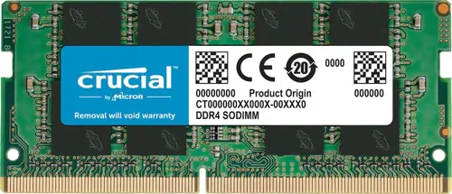 32Gb Crucial Laptop Ram DDR4